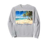 Boracay Philippines Travel Trip Brushstroke Boracay Souvenir Sweatshirt