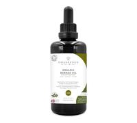 Borage Oil 100ml | Cold Pressed Certified Organic Borage (Starflower) Oil 100% Pure & Natural | Premium UV Blocking Miron Violet Glass | Vegan UK Made