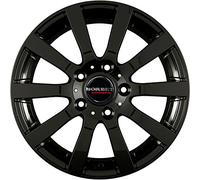 Borbet C2C 8 x 18 ET 45 Bolt Circle 5 x 108 Hub Centering 72.5 C2C 80845108572.5BG, Black Glossy