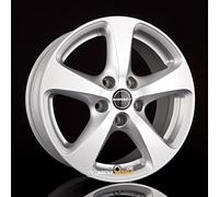 Borbet CC 8.5 x 18 ET 37 Bolt Circle 5 x 127 Hub Centering 71.6 CC 85837127571.6KS/TH, Crystal Silver