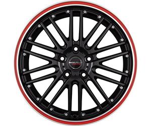 Borbet CW 2 8.5 x 19 ET 42 Bolt Circle 5 x 115 Hub Centering 70.2 CW2 85942115570.2BHP, Black Car Rims Polished