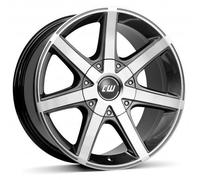 Borbet CWE 7 x 16 ET 40 Bolt Circle 5 x 139.7 Hub Centering 98.1 CWE 70640139.7598.1MAGP, Mistral Anthracite Polished