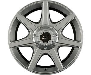 Borbet CWE 8 x 17 ET 20 Bolt Circle 5 x 120.65 Hub Centering 70.1 CWE 80720120.65570.1KS, Crystal Silver