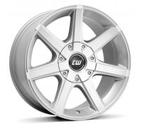Borbet CWE 8 x 17 ET 30 Bolt Circle 6 x 139.7 Hub Centering 100.1 CWE 80730139.76100.1KS, Crystal Silver