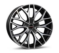 Borbet DY 8.5 x 20 ET 30 Bolt Circle 5 x 112 Hub Centering 66.5 DY 852030112566.5DGPM, Dark Grey Polished Matt
