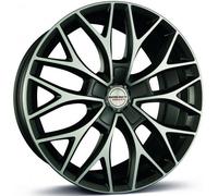 Borbet DY 8.5 x 20 ET 40 Bolt Circle 5 x 114.3 Hub Centering 72.5 DY 852040114.3572.5DGPM, Dark Grey Polished Matt