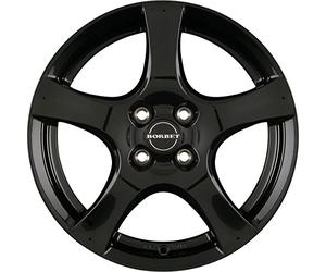 Borbet F 6 x 15 ET 39 Bolt Circle 5 x 98 Hub Centering 64 F 60539098564.0BS/T, Brilliant Silver