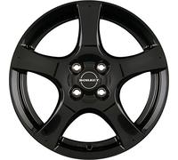 Borbet F 7 x 17 ET 38 Bolt Circle 5 x 110 Hub Centering 72.5 F 70738110572.5BS, Brilliant Silver