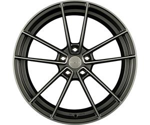 Borbet FF1 forged 8.5 x 19 ET 35 Bolt Circle 5 x 112 Hub Centering 72.5 FF1 85935112572.5DPM, Deep Black Matt