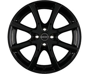 Borbet LV4 5.5 x 14 ET 43 Bolt Circle 4 x 100 Hub Centering 64 LV4 55443100464.0BG, Black Glossy
