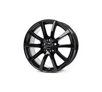 Borbet LV5 7 x 17 ET 38 Bolt Circle 5 x 100 Hub Centering 64 LV5 70738100564.0BG, Black Glossy