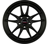 Borbet MC 8.5 x 19 ET 52 Bolt Circle 5 x 130 Hub Centering 71.6 MC 85952130571.6BG, Black Glossy