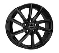 Borbet V 7 x 17 ET 54 Bolt Circle 5 x 112 Hub Centering 66.6 V 70754112566.6BG, Black Glossy