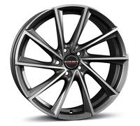 Borbet Wheels VTX 8.0x18 ET48 5x1143 GRAPP for Kia Carens cee'd Ceed e-Niro e-So