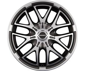 Borbet x A 8.5 x 19 ET 50 Bolt Circle 5 x 112 Hub Centering 57.1 x A 85950112557.1MAPM, Mistral Anthracite Polished Matt