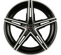Borbet x RS 8 x 18 ET 45 Bolt Circle 5 x 120 Hub Centering 65.1 x RS 80845120565.1BPG, Black Polished Glossy