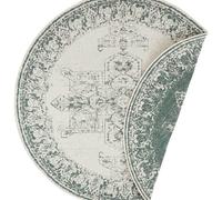 Borbon Reversible Green Rug Indoor-Outdoor - Ø 140 cm