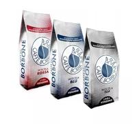 BORBONE | Caffe in Grani | MIX | 1 Kg | 1 TOP + 1 BLU + 1 ROSSO | TCBRT001 | BRBBRT001 | BASBRT001 | GRBBRT001 |