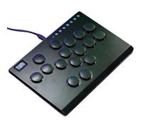 Borcham All-Button Arcade Stick, Street Fighter Game Controler with DIY RGB & Turbo Functions, Compatible with PC/Ps3/Ps4/Switch/Steam Game, Supports Hot Swap & SOCD, M16
