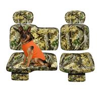 BORDAN 1680D UTV Wingback Seat Cover for 2022-2026 Polaris Ranger XP 1000, Heavy Duty Waterproof Seat Covers for 60/40 Split Bench Camo Seat Cover Set Pet Proof UTV Accessories (6PCS)