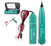 BORDEAG Cable Tracker, Cable Break Detector, Ms6812 Cable Tester, Multifunctional Cable Checker Cable Tracker Line Detector for Finding Network Cables, Telephone Lines and Cables