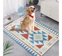 BORDEAG Cooling Mat for Dogs, 90 x 65 cm, Self-Cooling Dog Mat, Dog Cooling Mat, Cooling Pad, Cooling Blanket, Pet Cooling Mat, Self-Cooling Dog Mat for Dogs and Cats, for Home On the Go or in the Car