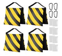 BORDEAG Sandbags for Photography, Pack of 4 Sandbags Sandbag for Photography, Durable Sandbags, Photography Sandbag for Tripods, Photo Studio, Video, Tripod Mounts