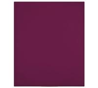 (Bordeaux, 100 x 200 cm/1) vidaXL 1/2x Jersey Fitted Sheet Cotton Bedding Blanket Multi Colours/Sizes