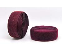 Bordeaux/Burgundy 50mm Sew-on Hook & Loop Tape Alfatex® Brand supplied by the Velcro Companies - Various Lengths (Length: 2m)