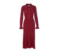 Bordeaux Dress Aw25 Elegant Chic Style, female, Self Portrait, Knitted Dresses, Red, S, Dresses S