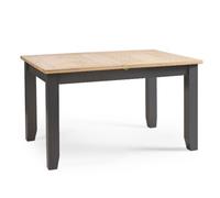 Julian Bowen Bordeaux Extending Dining Table Dark Grey