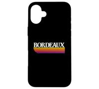 Bordeaux France Retro Graphic Case for iPhone 16 Plus