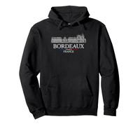 Bordeaux France Travel Vintage Pullover Hoodie