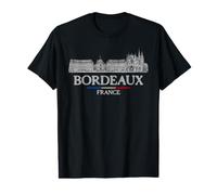 Bordeaux France Travel Vintage Value Graphic T-Shirt