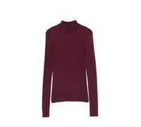 Bordeaux Jumper Aw25 Stylish Comfortable - female - Twinset - Turtlenecks - Brown - L - Knitwear L