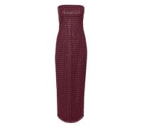 Bordeaux Maxi Dress Aw25 Elegant Style - female - ROTATE Birger Christensen - Maxi Dresses - Red - M - Dresses M