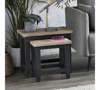 Bordeaux Nest of Tables - Set of 2 - Grey