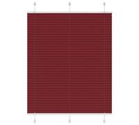 (bordeaux red, 110 x 150 cm) vidaXL Pleated Blind Petrol Fabric Polyester