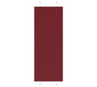 vidaXL Pleated Blind Bordeaux Red 80x200 cm Fabric Width 79.4 cm Polyester