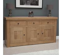 Bordeaux Sideboard - 3 Door - Extra Large - 182cm - Oak