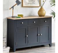 Bordeaux Sideboard - 3 Door - Medium - Grey