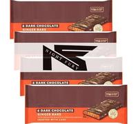 Bordeer Dark Chocolate Ginger Chocolate Bars x 6 144g (4 Packs)