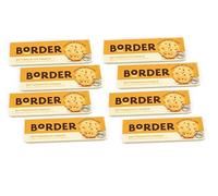 Border Biscuit Butterscotch Crunch - Made with Real Butter & Butterscotch - Deliciously Cumbly & Moreish Crunchy Flavour Cookies Treat - Perfect Food Gift for Biscuit Lovers 135g (Pack of 8)