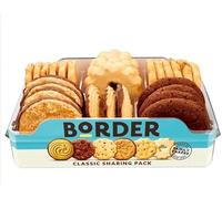 Border Biscuit Classic Sharing Pack 400g with 6 Selection Flavours, Biscuits Gift, Chocolates Biscuits, Available for Hamper on Mothers & Fathers Day, Christmas and Easter