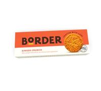 Border Biscuit Fiery Ginger Crunch - Made with Real Ginger - With Warming Spicy Aroma - Deliciously Crunchy Treat - Perfect Food Gift for Biscuit Lovers - Pack of 2 x 135g