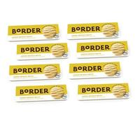 Border Biscuit Lemon Drizzle Melts - Made with Real Light Buttery & Lemon Zest - Delicious, Perfect Food Gift for Biscuit Lovers on Mothers, Fathers and Christmas, Available for Hamper (Pack of 8)