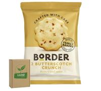 Border Biscuit Portion Mini Packs | Perfect for On-The-Go Snacking, Office, Travel | Butterscotch Flavour - 20 Packs (2 Biscuits In Each Pack)
