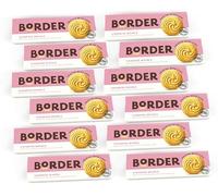 Border Biscuit Viennese Whirl 150g - Made Irresistible Melt Buttery Swirls with Smooth Vanilla - Deliciously Crunchy Biscuits - Perfect Food Gift for Biscuit Lovers (Pack of 12)
