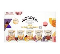Border Biscuits 100 Luxury Mini Pack, 5 Varieties (Pack of 100 x 2)