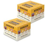 Border Biscuits | 48 Packs | Mini Multipack Biscuit Box | 4 Varieties | 2 Boxes